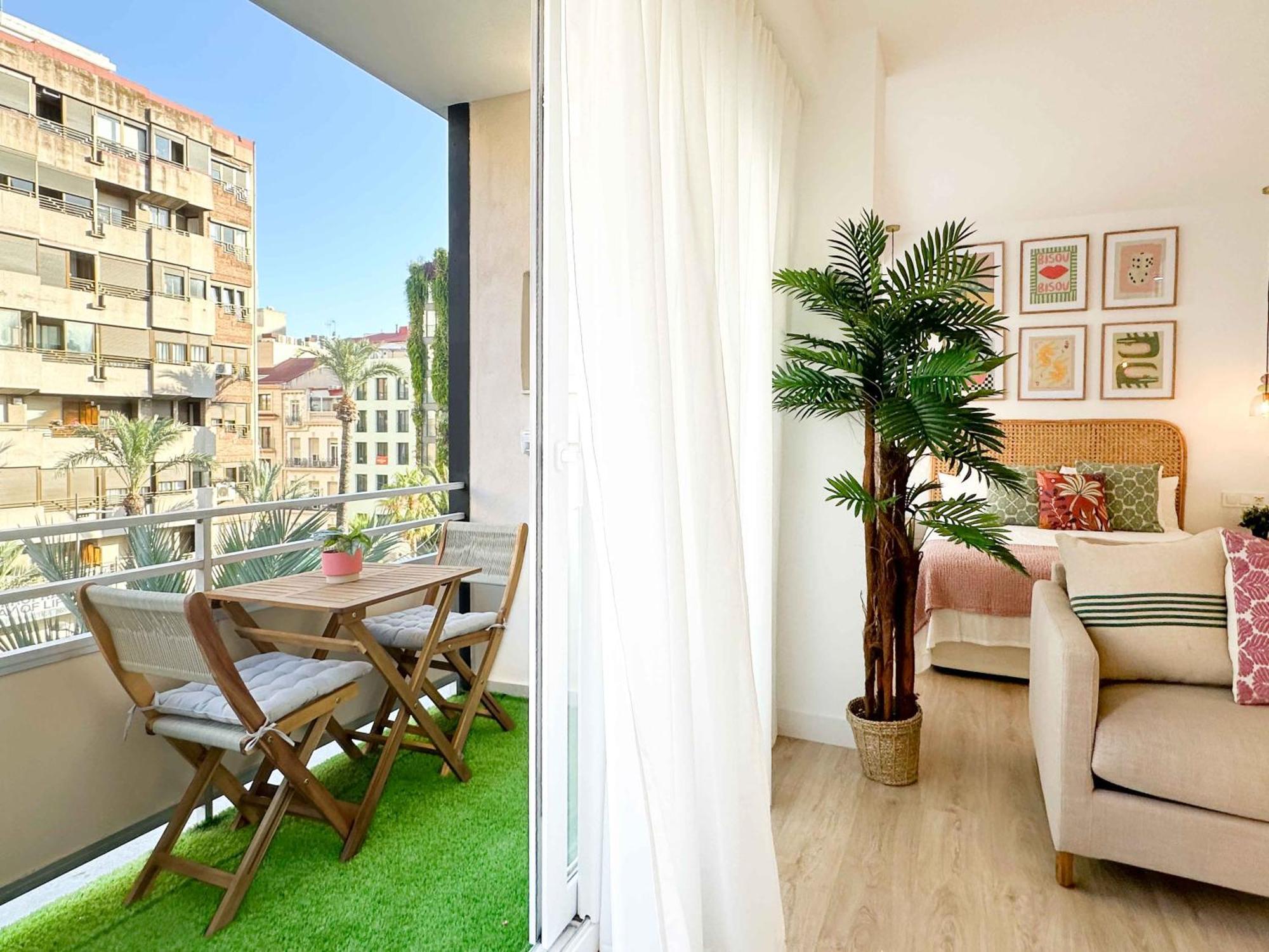 Apartamento Loft Carla Centrico Y Con Vistas Al Castillo